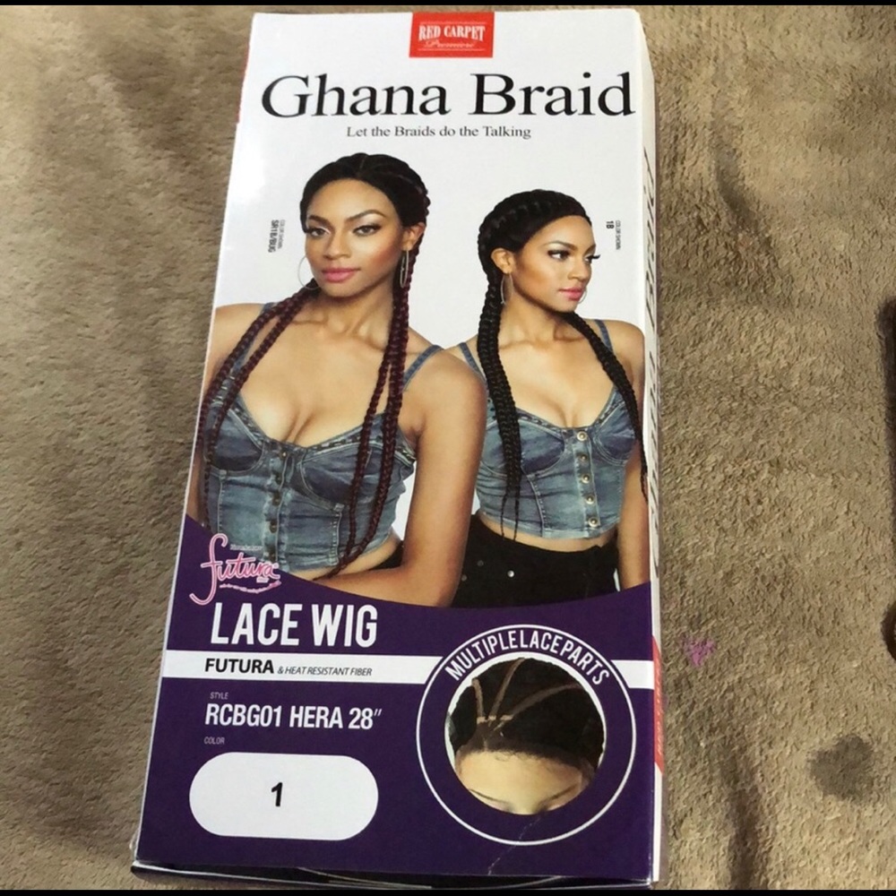 • Brand New Unused Braided Lace Wig